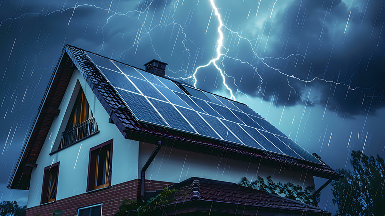 Blitzschutz bei Breitmeier Elektroanlagen in Schönwölkau
