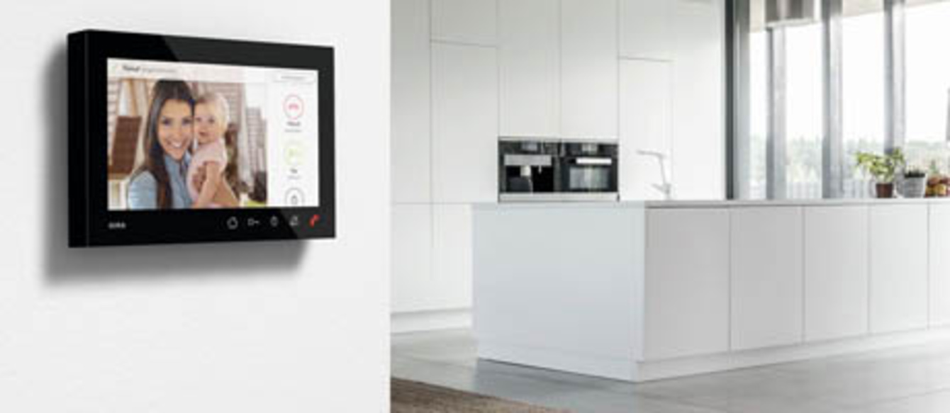 Gira Wohnungsstation bei Breitmeier Elektroanlagen in Schönwölkau