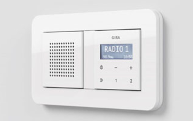 Gira Radio bei Breitmeier Elektroanlagen in Schönwölkau