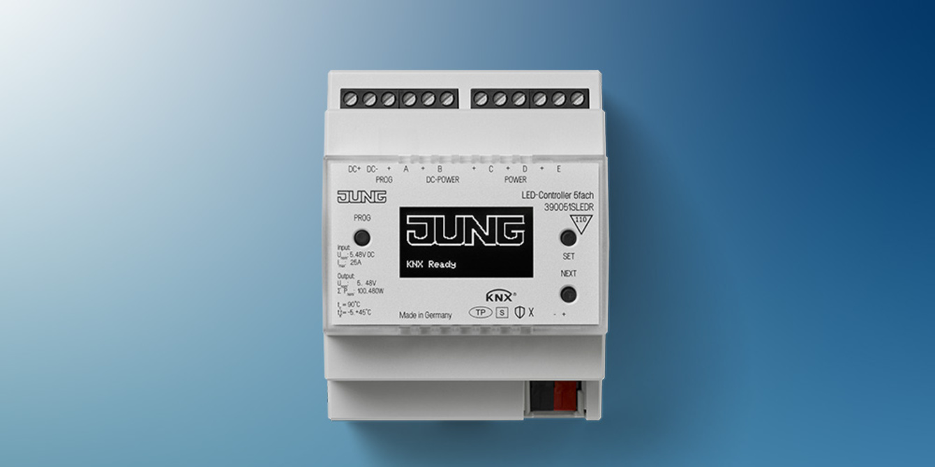 KNX LED-Controller bei Breitmeier Elektroanlagen in Schönwölkau